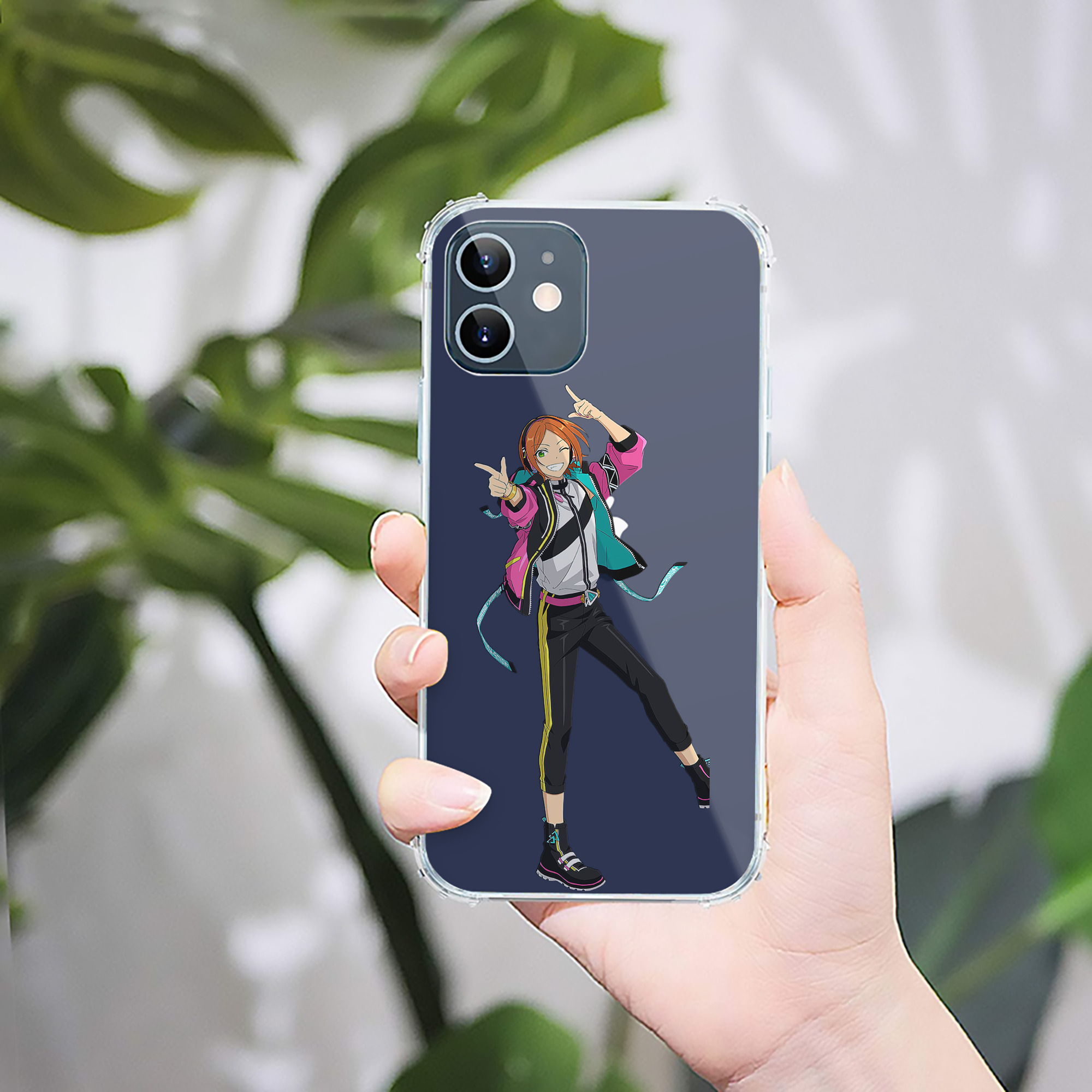 （画像用） あんさんぶるスターズ! Ensemble Stars 【iPhone 12シリーズ対応】透明スマホケース（クリアソフトケース）